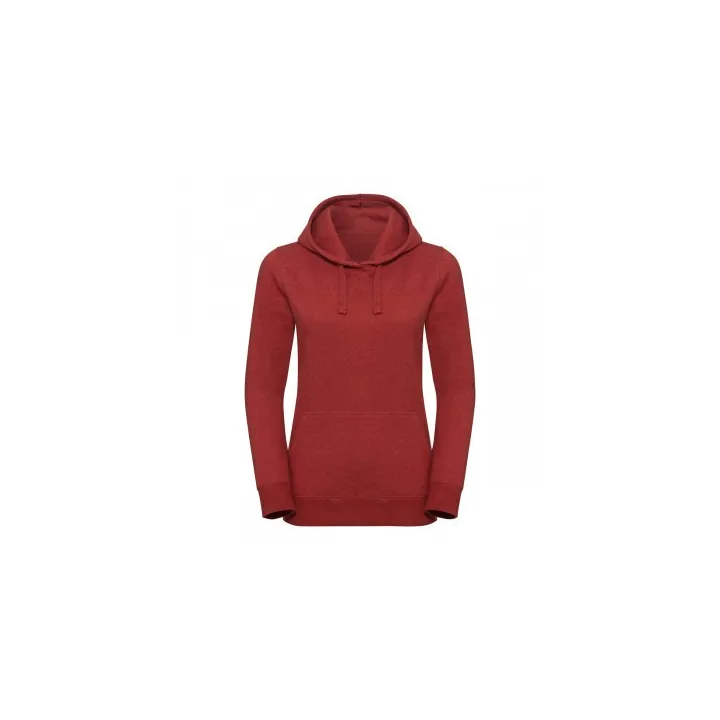 Ladies' Authentic Melange Hooded Sweat