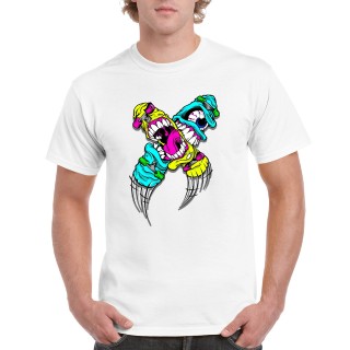 10 weisse  sols  T-Shirts einseitig, vollfarbiger Digitaldirektdruck  / ab 10 Stück