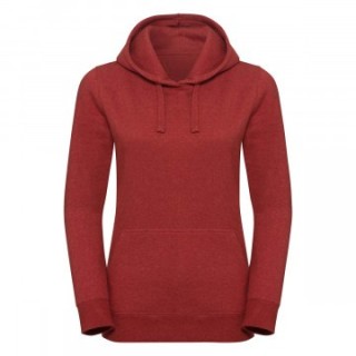 Ladies' Authentic Melange Hooded Sweat