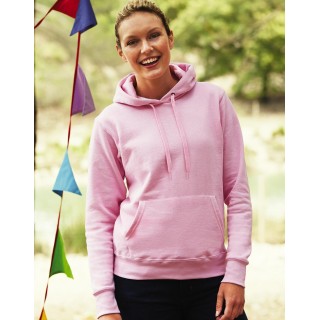 Lady Fit Hooded Sweat